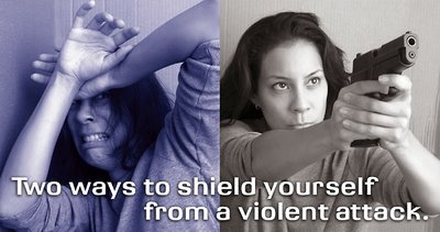 Twos to shield yourself from an attacker